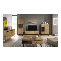 NORDI coffee table 107 cm, Artisan oak