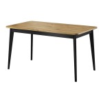 NORDI extending dining table 140 cm, Artisan oak
