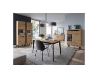 NORDI extending dining table 140 cm, Artisan oak NORDI extending dining table 140 cm, Artisan oak
