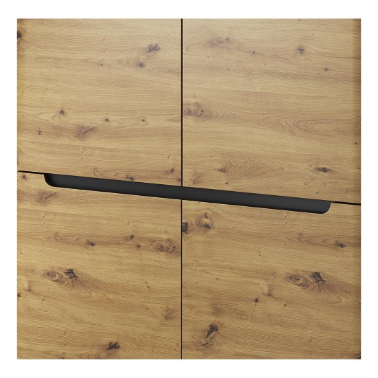 NORDI extending dining table 140 cm, Artisan oak NORDI extending dining table 140 cm, Artisan oak