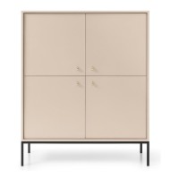 MONO tall chest of drawers 104 cm, sand beige