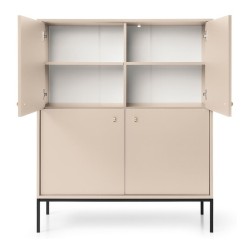 MONO tall chest of drawers 104 cm, sand beige MONO tall chest of drawers 104 cm, sand beige