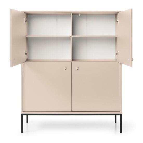 MONO tall chest of drawers 104 cm, sand beige MONO tall chest of drawers 104 cm, sand beige