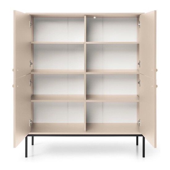 MONO tall chest of drawers 104 cm, sand beige MONO tall chest of drawers 104 cm, sand beige