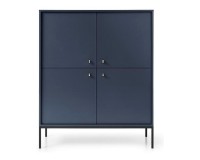 MONO tall chest of drawers 104 cm, navy MONO tall chest of drawers 104 cm, navy