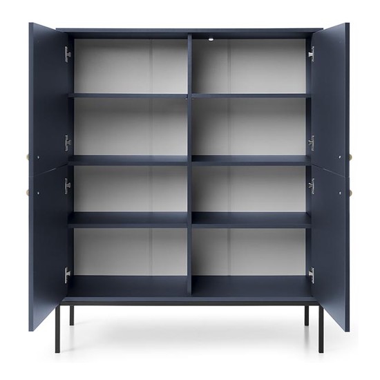MONO tall chest of drawers 104 cm, navy MONO tall chest of drawers 104 cm, navy