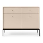 MONO chest of drawers 104 cm, sand beige