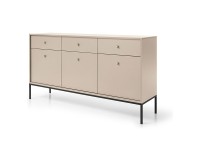 MONO chest of drawers 154 cm, sand beige MONO chest of drawers 154 cm, sand beige