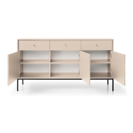 MONO chest of drawers 154 cm, sand beige MONO chest of drawers 154 cm, sand beige