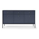 MONO chest of drawers 154 cm, navy