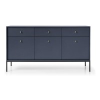 MONO chest of drawers 154 cm, navy