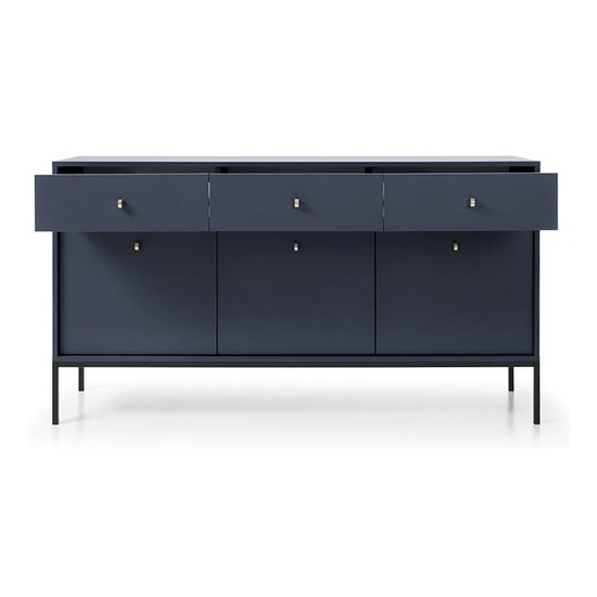 MONO chest of drawers 154 cm, navy MONO chest of drawers 154 cm, navy