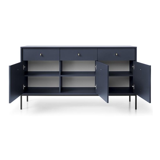 MONO chest of drawers 154 cm, navy MONO chest of drawers 154 cm, navy