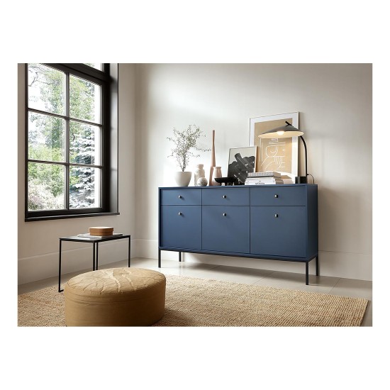 MONO chest of drawers 154 cm, navy MONO chest of drawers 154 cm, navy