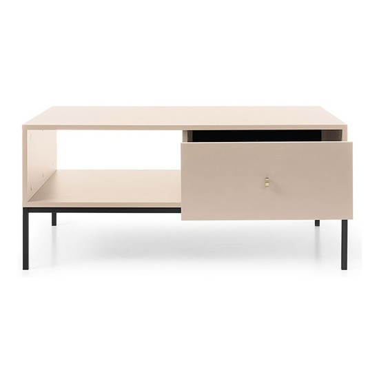 MONO coffee table 104 cm, sand beige