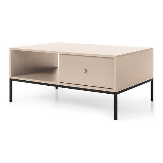 MONO coffee table 104 cm, sand beige