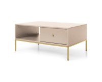 MONO coffee table 104 cm, sand beige