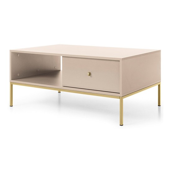 MONO coffee table 104 cm, sand beige