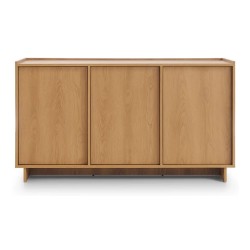 YASUMI chest of drawers 147 cm, caramel oak