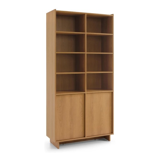 Стеллаж книжный YASUMI 98 см, дуб карамельный