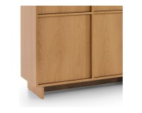 YASUMI bedside table 50 cm, caramel oak
