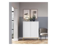 NOVA tall chest of drawers 104 cm, white NOVA tall chest of drawers 104 cm, white
