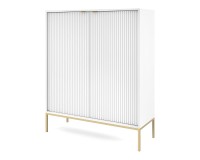 NOVA tall chest of drawers 104 cm, white NOVA tall chest of drawers 104 cm, white