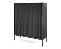 Комод высокий NOVA 104 см, чёрный Комод высокий NOVA 104 см, чёрный