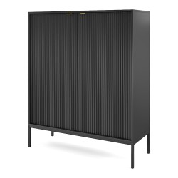 Комод высокий NOVA 104 см, чёрный Комод высокий NOVA 104 см, чёрный