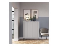 NOVA tall chest of drawers 104 cm, grey NOVA tall chest of drawers 104 cm, grey