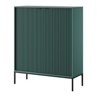 NOVA tall chest of drawers 104 cm, green
