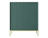 NOVA tall chest of drawers 104 cm, green NOVA tall chest of drawers 104 cm, green