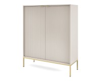 NOVA tall chest of drawers 104 cm, cashmere NOVA tall chest of drawers 104 cm, cashmere