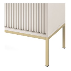 NOVA tall chest of drawers 104 cm, cashmere