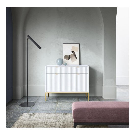 NOVA chest of drawers 104 cm, white NOVA chest of drawers 104 cm, white