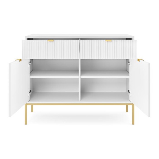 NOVA chest of drawers 104 cm, white NOVA chest of drawers 104 cm, white