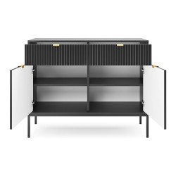 Комод NOVA 104 см, чёрный