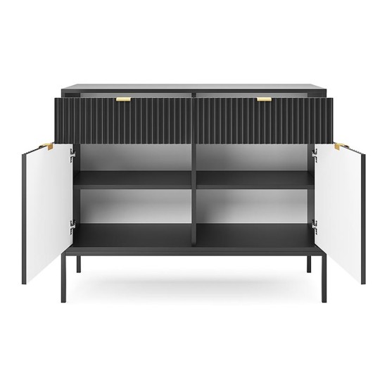 Комод NOVA 104 см, чёрный Комод NOVA 104 см, чёрный