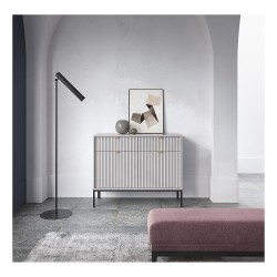 NOVA chest of drawers 104 cm, grey NOVA chest of drawers 104 cm, grey