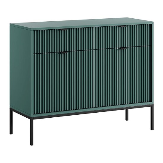 NOVA chest of drawers 104 cm, green