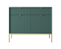 NOVA chest of drawers 104 cm, green