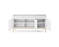 NOVA chest of drawers 154 cm, white NOVA chest of drawers 154 cm, white