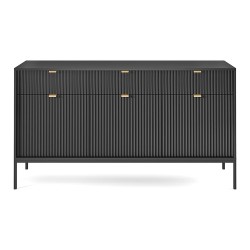 Комод NOVA 154 см, чёрный Комод NOVA 154 см, чёрный