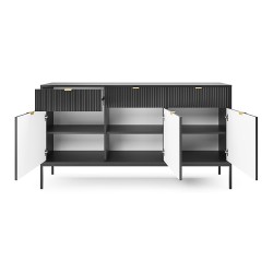 Комод NOVA 154 см, чёрный