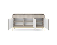 NOVA chest of drawers 154 cm, cashmere NOVA chest of drawers 154 cm, cashmere