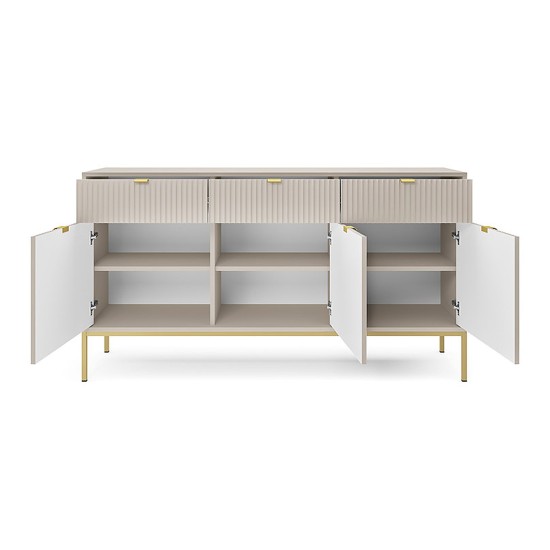 NOVA chest of drawers 154 cm, cashmere NOVA chest of drawers 154 cm, cashmere