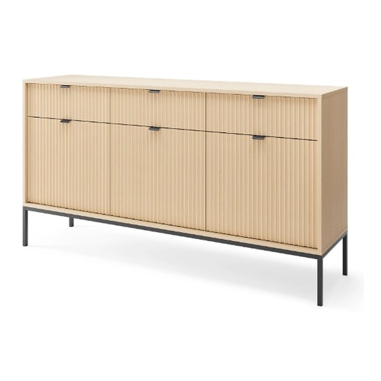 NOVA chest of drawers 154 cm, Vicenza oak NOVA chest of drawers 154 cm, Vicenza oak