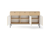 NOVA chest of drawers 154 cm, Vicenza oak NOVA chest of drawers 154 cm, Vicenza oak