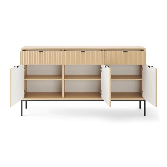 NOVA chest of drawers 154 cm, Vicenza oak NOVA chest of drawers 154 cm, Vicenza oak