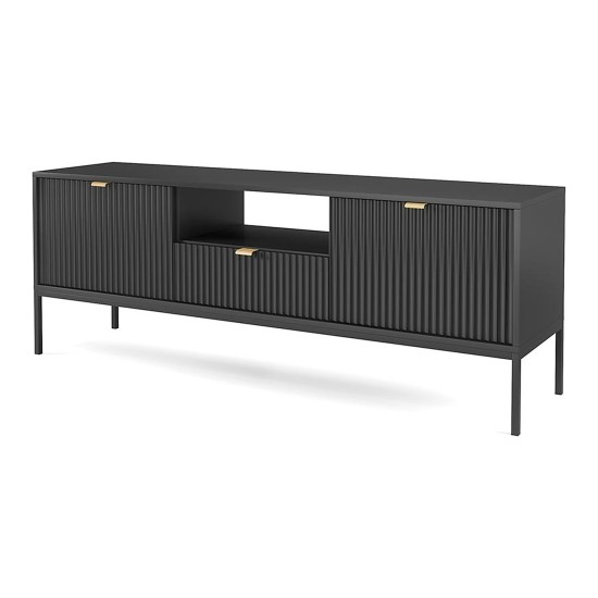 NOVA tv unit 154 cm, black NOVA tv unit 154 cm, black